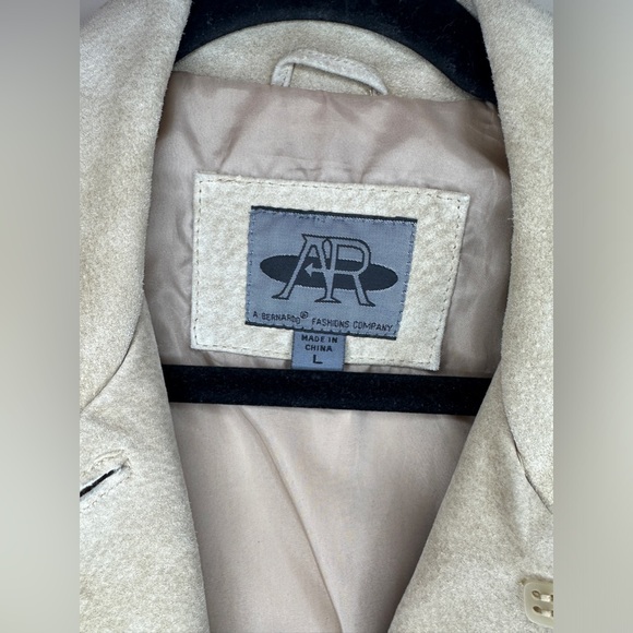 Women’s size large Bernardo tan suede jacket / work coat - Picture 5 of 6